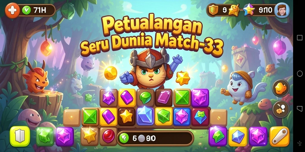 Tampilan gameplay seru di 71H dengan momen mengasyikkan.