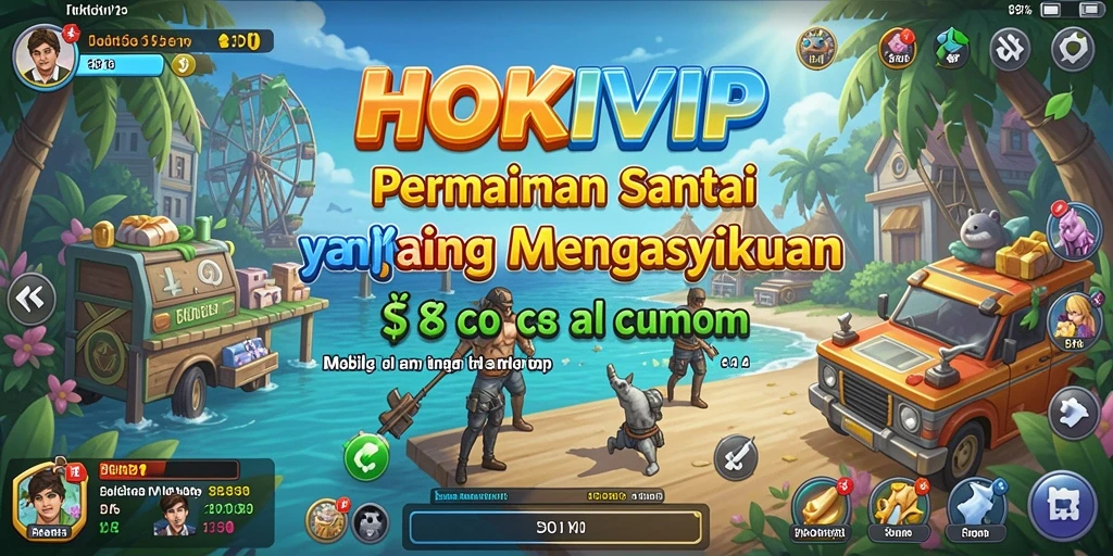 Tampilan gameplay HOKIVIP yang seru dan mengasyikkan.