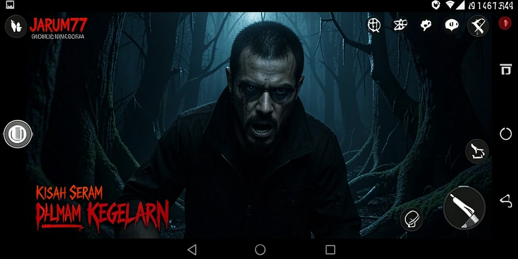 Gameplay menegangkan dalam suasana kegelapan penuh teror.