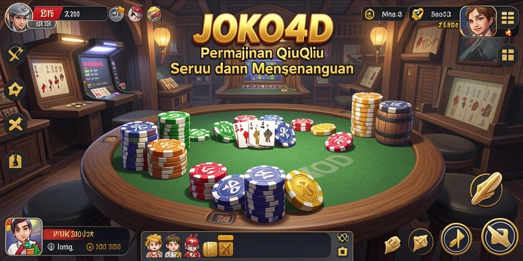 Screenshot gameplay JOKO4D yang menunjukkan keseruan bermain QiuQiu.
