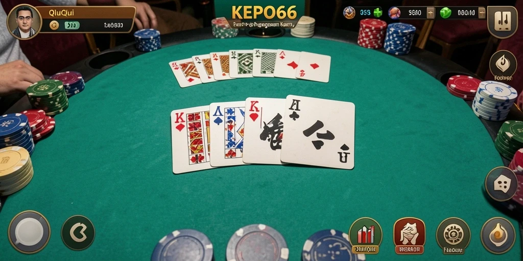 Screenshot gameplay QiuQiu yang menampilkan aksi seru.