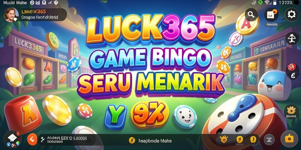 Tampilan gameplay Bingo yang seru di LUCK365.