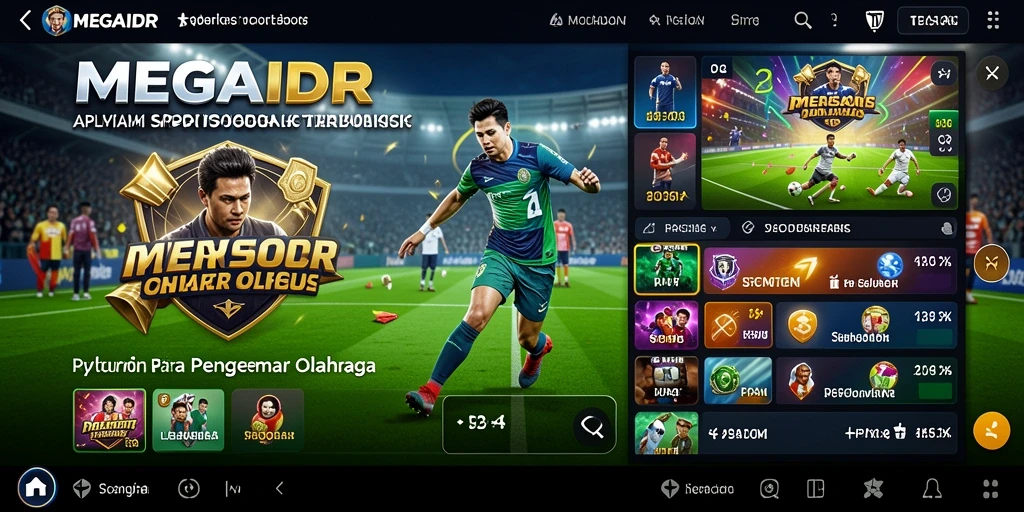 Tangkapan layar gameplay MEGAIDR menampilkan antarmuka yang menarik dan interaktif.