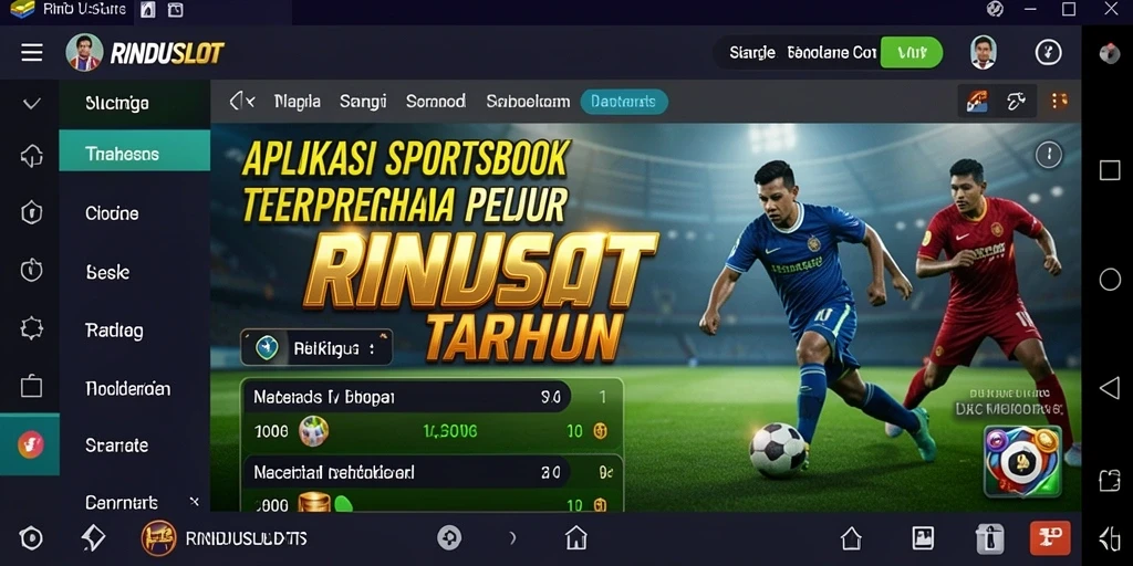 Tampilan menarik dari RINDUSLOT dengan fitur taruhan interaktif.
