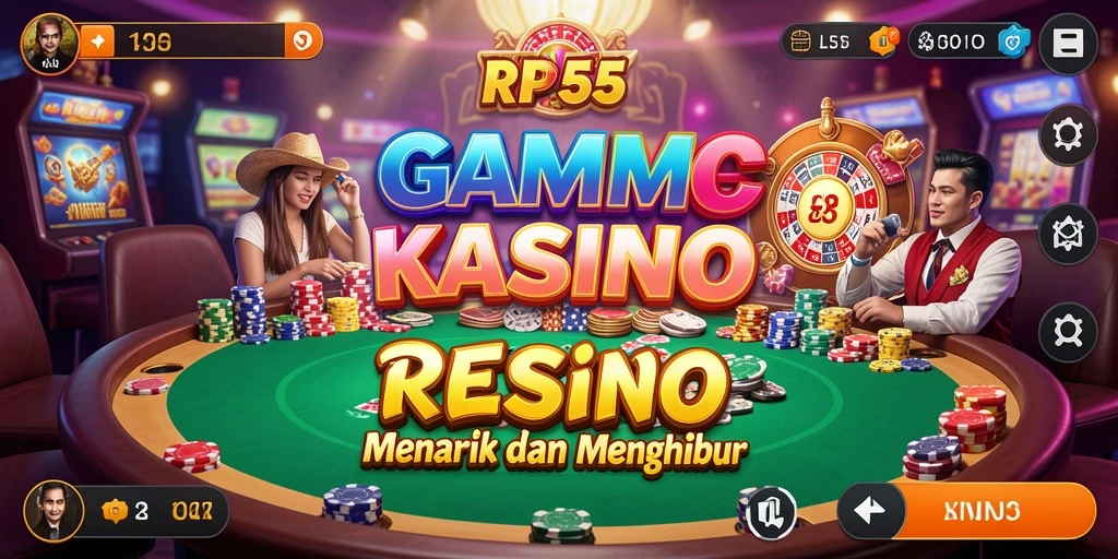 Tampilan menarik dari gameplay Kasino di RP55 yang membuat ketagihan.