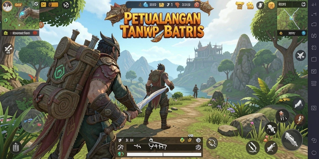 Gameplay RPYYY menampilkan petualangan di dunia terbuka yang menarik.