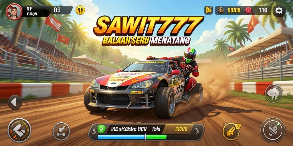 Gameplay seru SAWIT777 dengan balapan yang mendebarkan.
