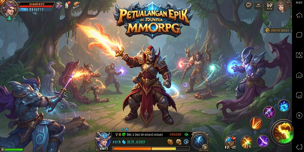Tampilan gameplay menarik dari VM777 yang penuh petualangan.